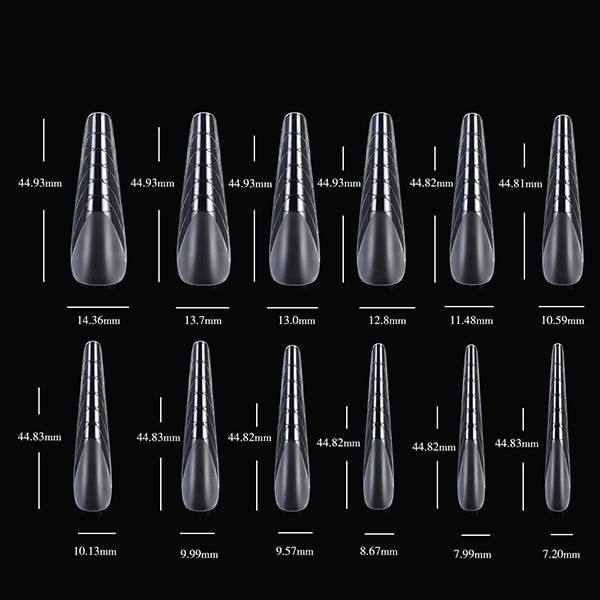 Tips Schablonen Russian Almond 120 Stück