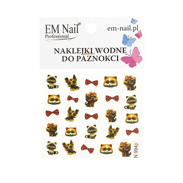 Naklejki wodne do paznokci