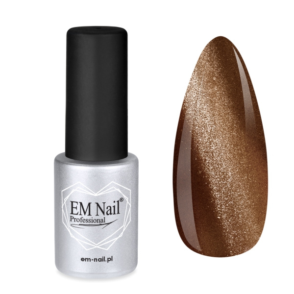 Lakier hybrydowy Cat Eye 7D Mocha Mousse 9
