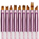 Set mit 9 Pinseln One Stroke