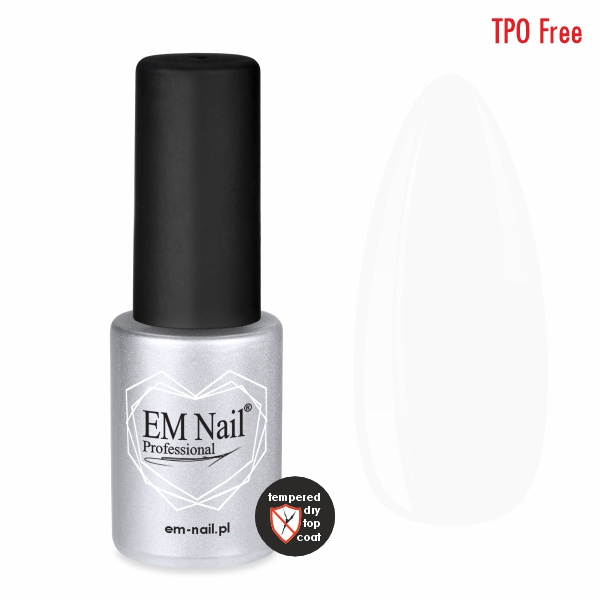 Tempered Dry Top Coat 6ml EM Nail