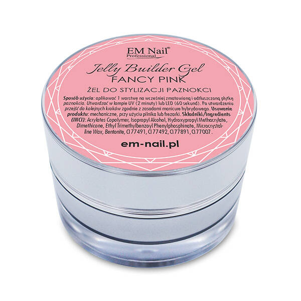 Żel budujący - Jelly Fancy Pink 50ml