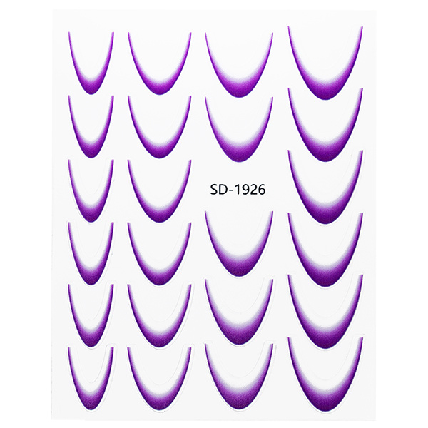 Nailart Sticker 5D French Ombre