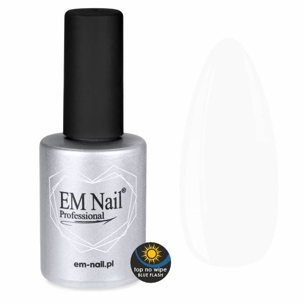 Top Coat No Wipe Blue Flash 15ml