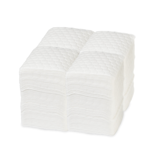 Waciki bezpyłowe do manicure 500 szt. – struktura plaster miodu EM Nail Professional