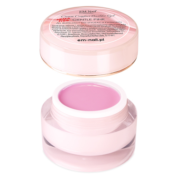 Cream Comfort Builder Gel Gentle Pink, Hema Free 50 ml