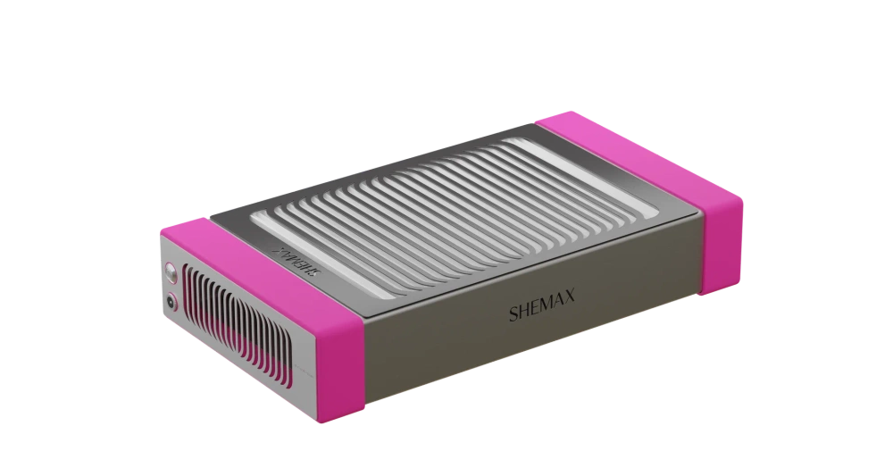 Pochłaniacz pyłu do manicure Style Pro – Neon Pink