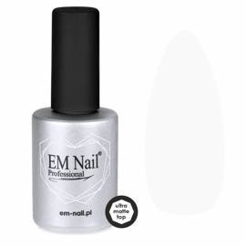 Ultra Matte Top Coat Non Wipe 15ml EM Nail