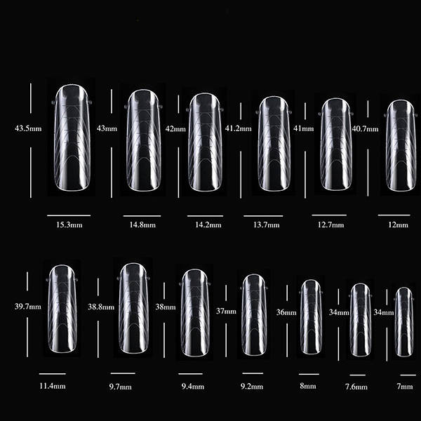 Tips Schablonen Elegant 130 Stück