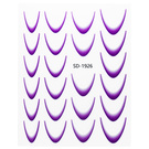 Nailart Sticker 5D French Ombre