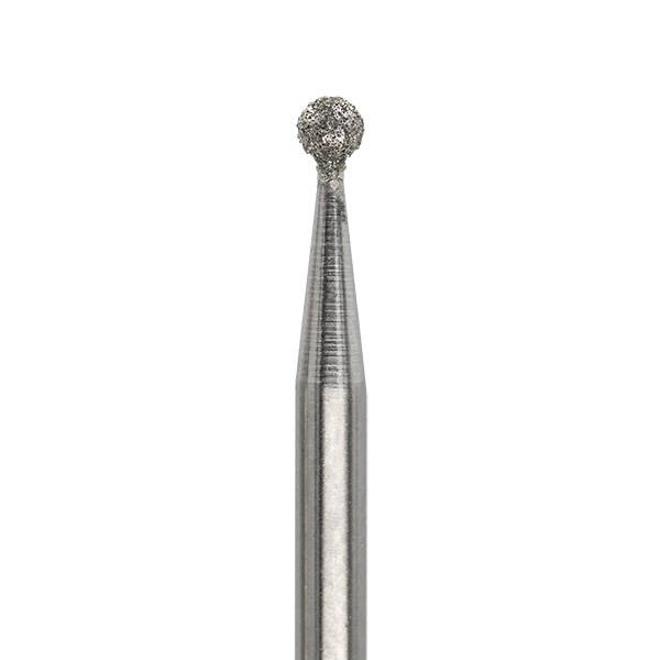 Mittlerer Diamantfräser zum Entfernen von Nagelhaut - Kugelform 2,2 mm
