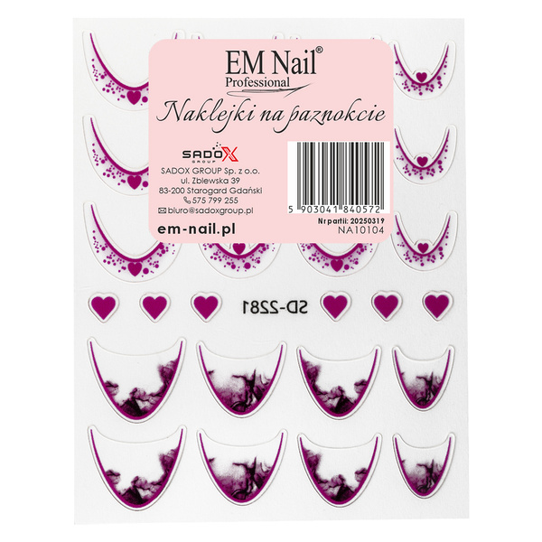Nailart Sticker French
