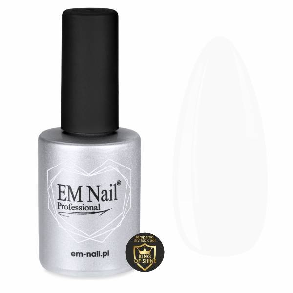 Tempered Dry Top Coat hartowany King Of Shine 15ml EM Nail