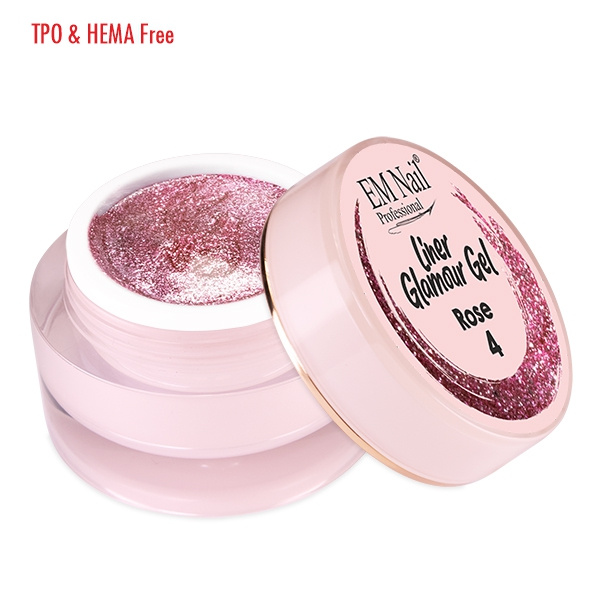 Liner Glamour Gel Rose 4