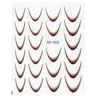 Nailart Sticker 5D French Ombre