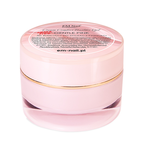 Cream Comfort Builder Gel Gentle Pink, Hema Free 50 ml