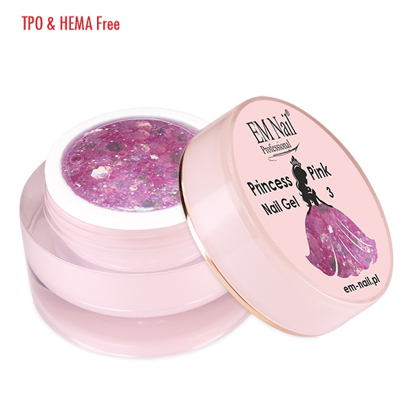 Princess Pink Nail Gel Nr 3