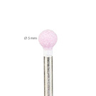 Frez kamienny różowy Fine do usuwania skórek - kulka 5mm