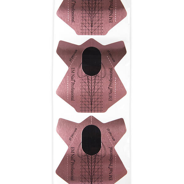 Szablony, formy aluminiowo papierowe 500 sztuk Nr 24