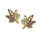 3D-Dekorationen/Schmuck, Goldelement, Holo-Strasssteine