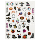 Naklejki na paznokcie Halloweenowe