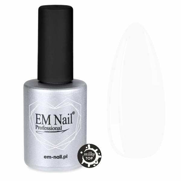 Milky Top No Wipe 15ml EM Nail