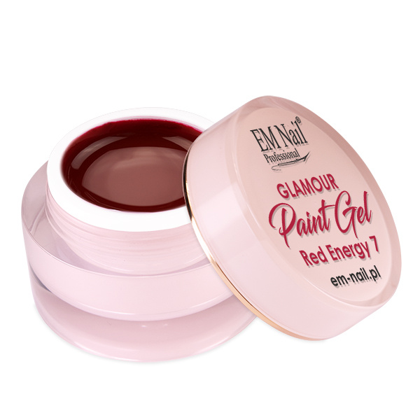 Paint Gel Glamour Red Energy 7
