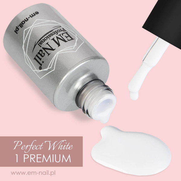 Lakier hybrydowy Premium Perfect White 1