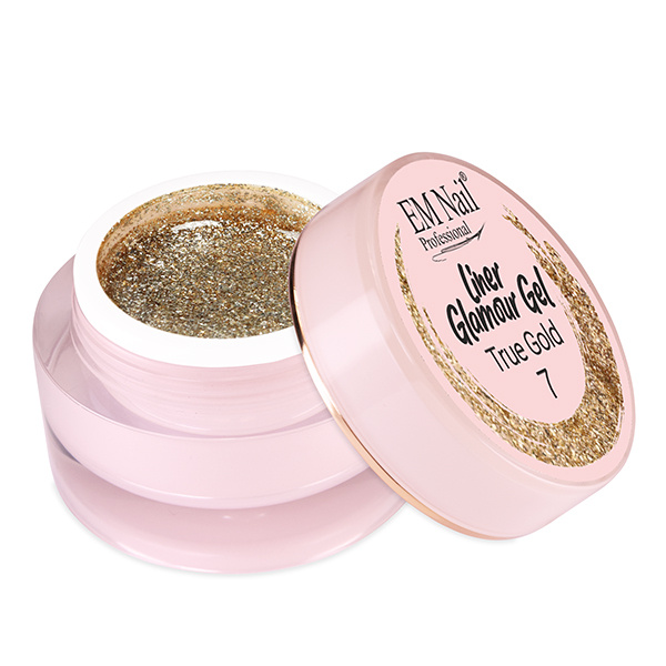 Liner Glamour Gel True Gold 7