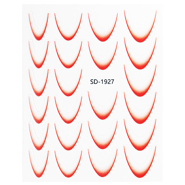 Nailart Sticker 5D French Ombre