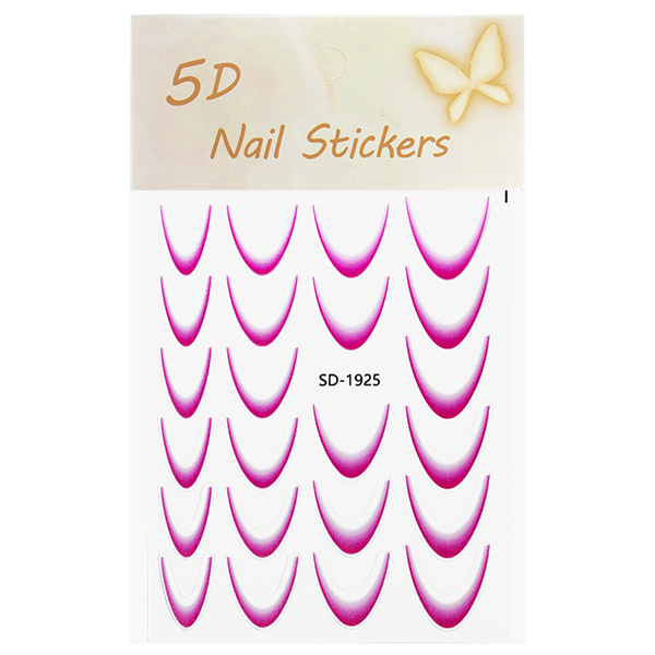 Nailart Sticker 5D French Ombre