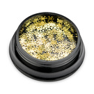 Goldene Schneeflocken 