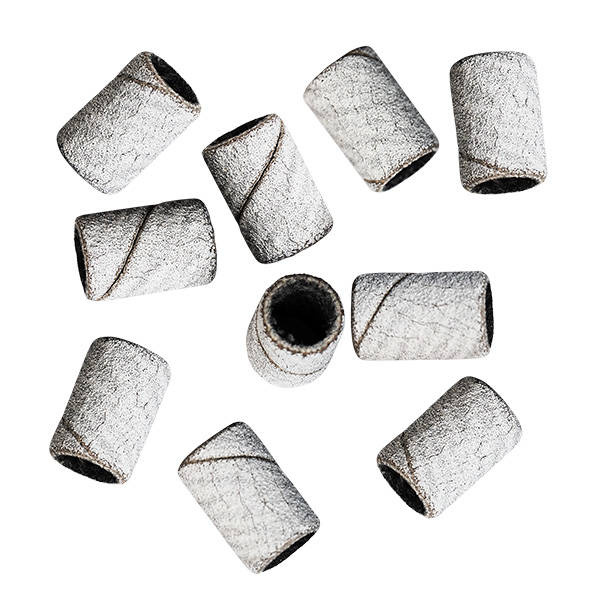 Nakładki walcowe białe gradacja 240, 100 szt.