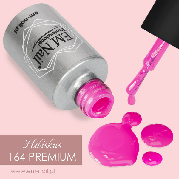 Lakier hybrydowy Premium Hibiskus 164