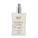 Glitter Body Oil Silver 100 ml