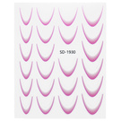 Nailart Sticker 5D French Ombre