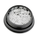 Weiße Schneeflocken