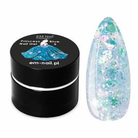 Princess Blue Nail Gel Nr 5