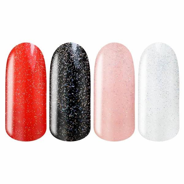 Tempered Dry Top Coat hartowany Glitter 6ml EM Nail