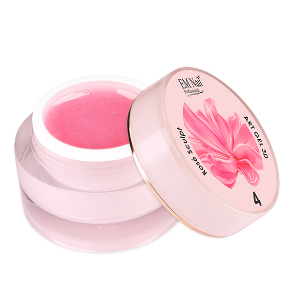 Art Gel 3D Rosé Sculpt 4 EM Nail