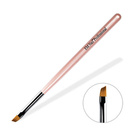 Gelpinsel Nr. 6 – schräg, rosa, Holz, EM Nail