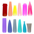 Bunte Schablonen für Poly Gel | 288 Stk. | 12 Professionelle Formen - EM Nail Professional