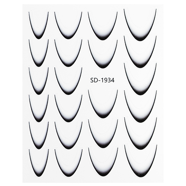 Nailart Sticker 5D French Ombre