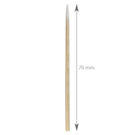 Patyczki do manicure z bawełnianą końcówką – 100 szt. EM Nail