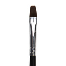 Pędzelek do żelu nr 10 - prosty, czarny