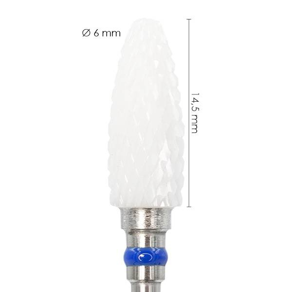 Frez ceramiczny Medium do usuwania masy – szyszka Premium