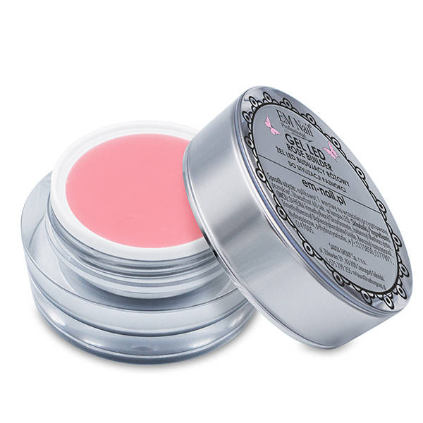 Żel LED budujący różowy 15ml