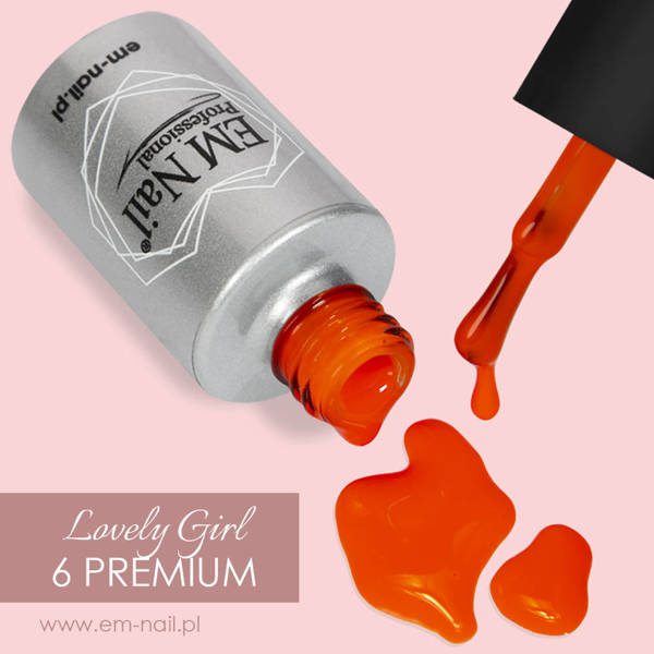 Lakier hybrydowy Premium Lovely Girl 6