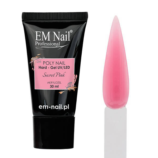 Poly Nail Hard Gel- Secret Pink 30ml
