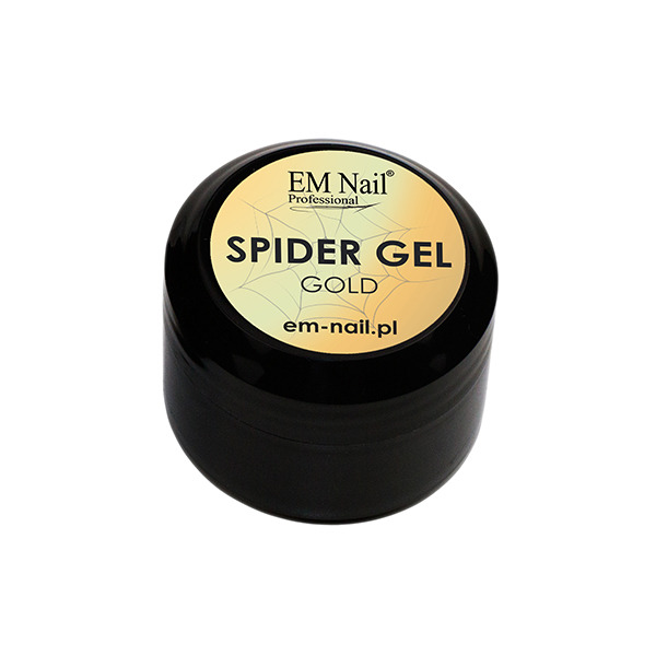 Spider Gel - złoty